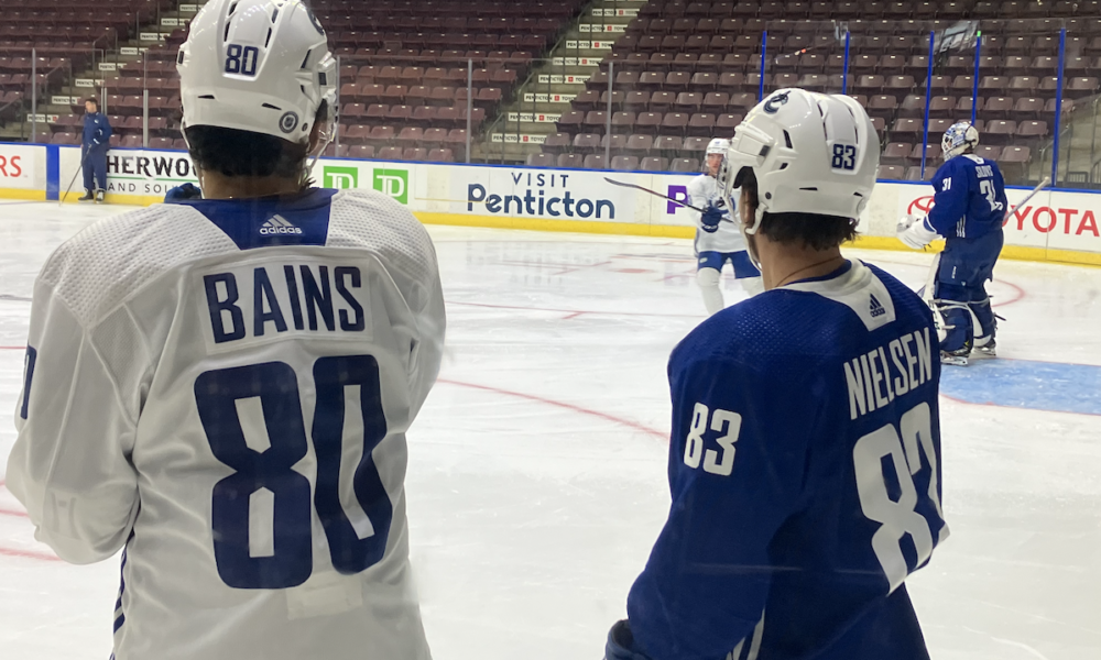 Vancouver Canucks, Bains and Nielsen